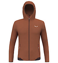 Salewa Pedroc Pl M Hoodie - felpa in pile - uomo, Brown/Black