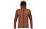 Salewa Pedroc Pl M Hoodie - Fleecepullover - Herren, Brown/Black