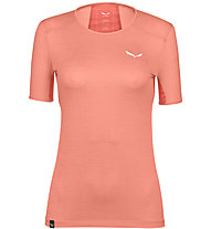 Salewa Puez Graphic 2 Dry - T-shirt trekking - donna, Pink/White