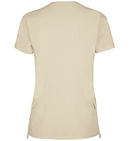 Salewa Puez Hemp W - T-shirt- donna, Beige/White
