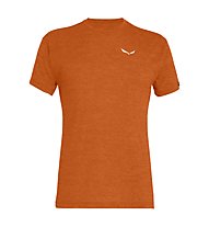 Salewa Puez Melange Dry - T-shirt trekking - uomo, Dark Orange