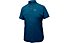 Salewa Puez Minicheck Dry - camicia a maniche corte - uomo, Dark Blue