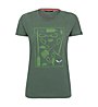 Salewa Pure Box Dry - T-Shirt - Damen, Green/Light Green