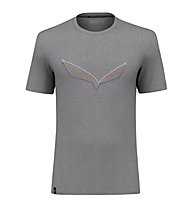 Salewa Pure Eagle Frame Dry M - T-shirt- uomo , Grey 