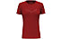 Salewa Pure Eagle Frame Dry W - T-Shirt- Damen , Dark Red/White/Black