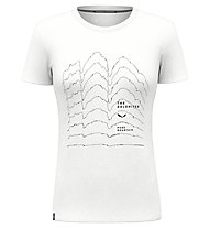 Salewa Pure Skyline Frame Dry W - T-shirt - donna, White