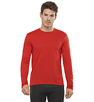 Salomon Agile LS - maglia a maniche lunghe trail running - uomo, Red