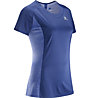 Salomon Agile - T-shirt trail running - donna, Blue