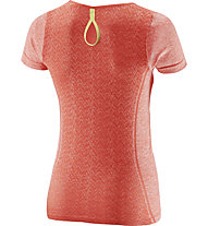Salomon Elevate Seamless - T-Shirt trail running - donna, Coral Punch