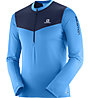 Salomon Fast Wing HZ - maglia manica lunga trail running - uomo, Light Blue