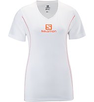 Salomon Stroll Logo T-Shirt Damen, White