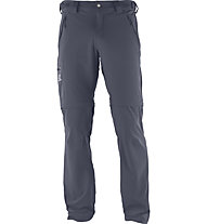 Salomon Wayfarer - pantaloni zip off trekking - uomo, Grey