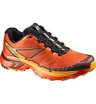 Salomon Wings Pro 2 - Trail Running Schuhe, Tomato Red/Clementine-X