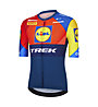 SANTINI Lidl Trek Fan Line - maglia ciclismo - uomo , Blue/Red/Yellow