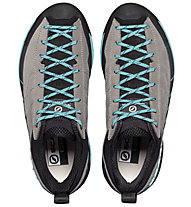 Scarpa Mescalito - scarpe da avvicinamento - donna, Dark Grey/Light Blue