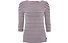 Schneider Kimberly 3/4 W - maglia maniche lunghe - donna, White/Purple