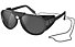 Scott Cervina - occhiali da ghiacciaio, Black/Grey