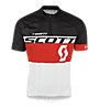 Scott Jersey bici RC Team Maglia MTB, White/Fieryred