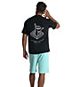 Seay Ikaika Crew Neck s/s - t-shirt - uomo, Black