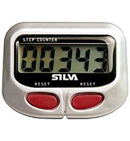 Silva Step Counter - contapassi, Silver/Red
