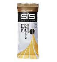 Sis GO Energy Chocolate Fudge - barretta energetica, Brown/Yellow