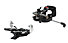 Ski Trab TR Titan Release R12 + Brake 78 mm - Tourenskibindung mit Skistopper, Black/Metal/Red