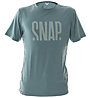 Snap Technical Merino - T-Shirt - uomo, Green