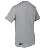Snap Technical Merino - T-Shirt - uomo, Grey