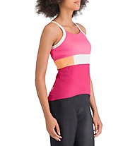 Sportful Snap W - top ciclismo - donna, Pink/White