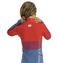 Sportful Squadra Kid`s Jersey - Langlauftrikot - Kinder, Red/Blue