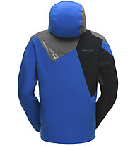 Spyder Leader - giacca da sci - uomo, Blue/Black