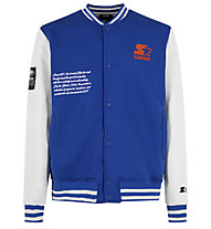 Starter Iconic Varsity - giacca tempo libero - uomo, Blue/White