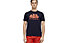 Sundek New Simeon Logo S/S - T-shirt - uomo, Dark Blue/Red