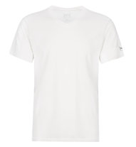 Super.Natural M Base V-Neck Tee 140 - T-Shirt - Herren, White