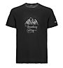 Super.Natural M Graphic Tee Mountain - T-Shirt - Herren, Black