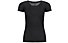 Super.Natural Scarlett Rib - T-shirt intima - donna, Black