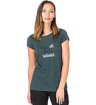 Super.Natural W Digital Graphic Tee 140 - T-Shirt - Damen, Green