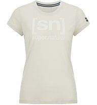 Super.Natural W Essential I.D. Tee - T-Shirt - Damen, Beige