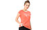 Super.Natural W Graphic Tee 140 Yoga Girl - T-Shirt - Damen, Orange