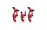 Swix Cross Country Profile Travel Kit, Red
