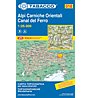 Tabacco N° 018 Alpi Carniche Orientali - Canal del Ferro (1:25.000), 1:25.000