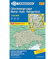 Tabacco Karte N.076 Glocknergruppe Matrei Kals Heieligenblut - 1:25.000, 1:25.000