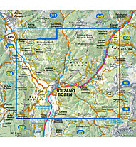 Tabacco Carta N.034 Bolzano - Renon - Salto - 1:25.000, 1:25.000