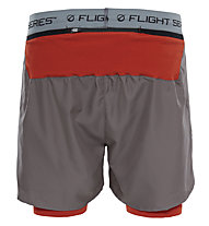 The North Face Flight Series Warp Knit - pantaloni corti trail running - uomo, Brown/Orange
