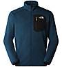 The North Face M Crest Fz - Fleecejacke - Herren, Blue