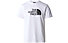 The North Face M S/S Easy - T-shirt- uomo, White/Black