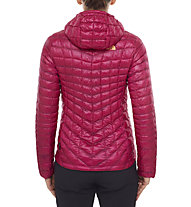 The North Face ThermoBall Hoodie Damen, Dramatic Plum/Geo Floral Print
