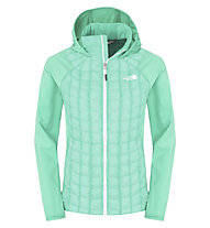 The North Face Thermoball Micro Hybrid Hoodie Damen, Green