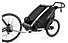 Thule Chariot Lite 1 - rimorchio bici, Dark Green/Black