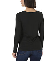 Timezone maglia a maniche lunghe - donna, Black